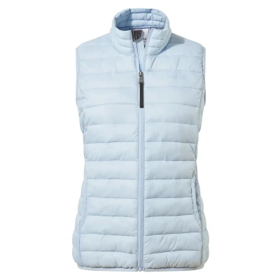 Image of TOG24 Gibson Lightweight Padded Gilet for Women, Ultra Warm, Supersoft, with Eco Friendly Filling, Wind Resistant, Two Lower Pockets