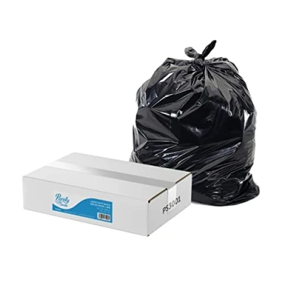 Image of Blake &amp; White PS3001 Purely Smile Standard Black Sacks Heavy Duty Box of 200