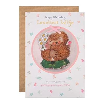 Image of Hallmark Birthday Card for Wife Cute Country Companions Design