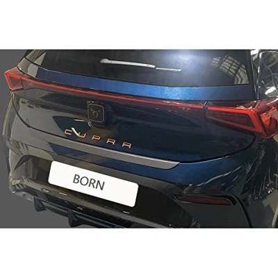 Image of RGM RBP1383 ABS Rear bumper protector compatible with Cupra Born 2021 Black