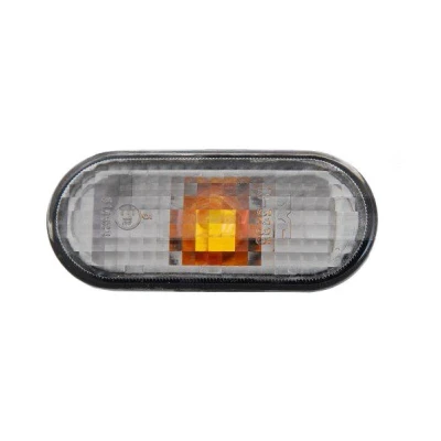 Image of 1M0949117B, 3B0949117A, 3B0949117C Turn Signal TYC 18 5235 15 2 Smoke Grey both sides, lateral installation with bulb holder oval