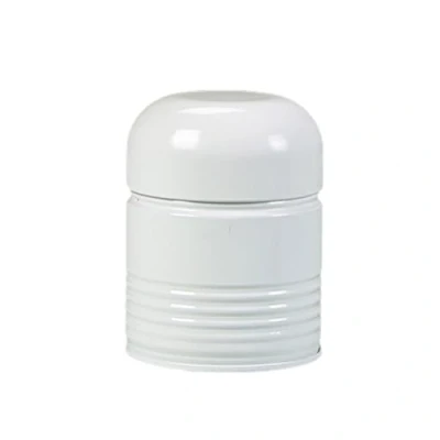 Image of Kitchen Tea Box Practical Storage Container Compact Jar Sealing Tinplate Material for Containers Loose Leaf
