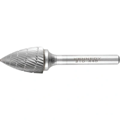 Image of York 12.7X25MM Pointed Tree Carbide Burr Cut 9