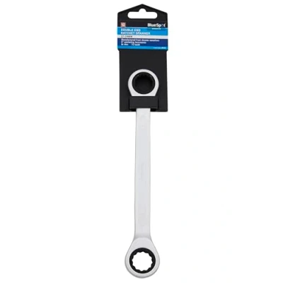 Image of Blue Spot Tools Double End Ratchet Spanner (17 19mm)
