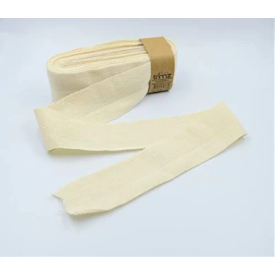 Image of Trimz 50mm Herringbone Tape x 10m Natural, Cream