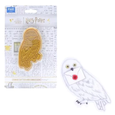 Image of PME Harry Potter Cookie Cutter &amp; Embosser, Hedwig