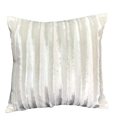 Image of HomeHarmony® Katie Velvet Square Pillow Case Cushion Cover 45cm x (Cream)