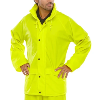 Image of SUPER B DRI JACKET SATURN YELLOW XXXL