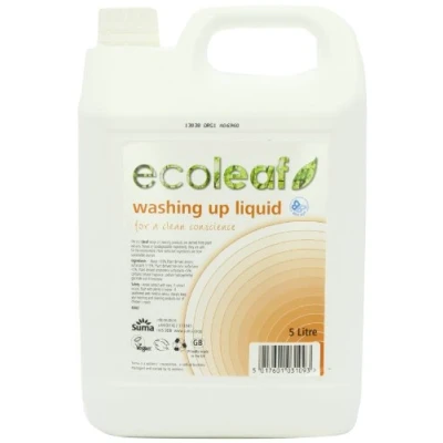 Image of Ecoleaf Washing Up Liquid 5 Litre