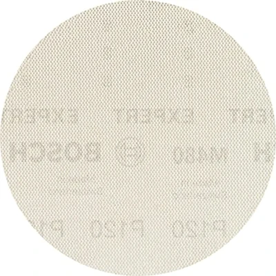 Image of Bosch Professional 50x Expert M480 Sanding Net (for Hardwood, Paint on wood, Ø 150 mm, Grit 120, Accessories Random Orbital Sander)
