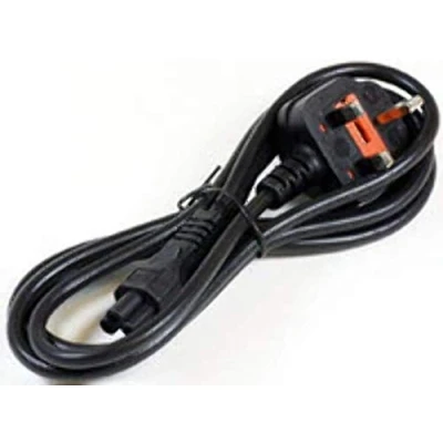 Image of MicroConnect Power Cord 2m UK / C5 Black H05VV F 3G0,75, PE090818