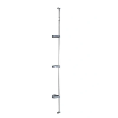 Image of Croydex Shower Caddy, Aluminium, Silver, One Size