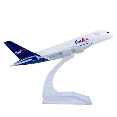 Image of Bswath Model Airplane 1:400 Scale A380 Plane Metal Die cast Alloy Airplanes for Gift and Collection