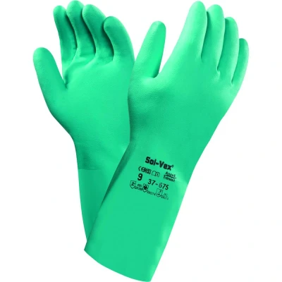 Image of Ansell Solvex 37 675 Glove Large
