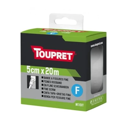 Image of Toupret Fine Calico Canvas Tape 5 cm x 20 m