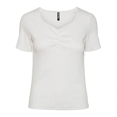 Image of Pieces Tania Short Sleeve T shirt XS