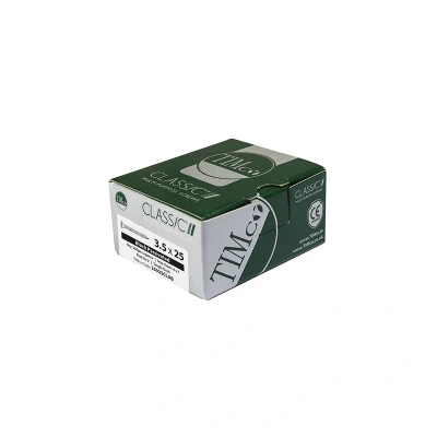 Image of TIMCO PZ2 CSK Classic Screws 3.5 x 25 Black Box of 200