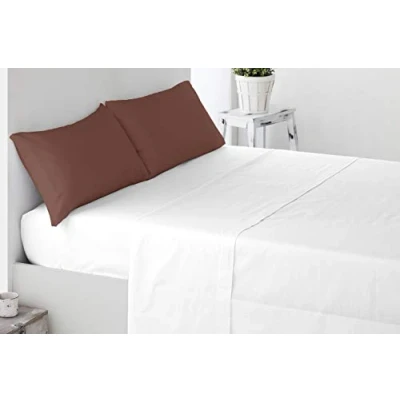 Image of Miracle Home. Pillowcases, 2 pieces, 85 x 45. Bed 150, Brown