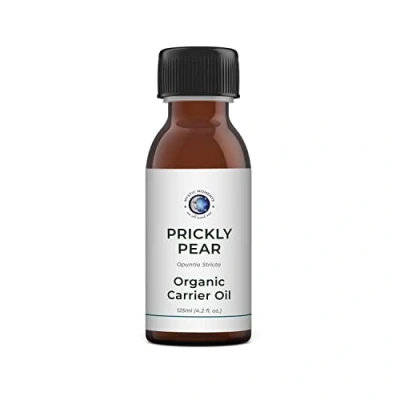 Image of Mystic Moments Organic Prickly Pear Carrier Oil 250ml Pure &amp; Natural Perfect For Hair, Face, Nails, Aromatherapy, Massage and Dilution Vegan GMO Free