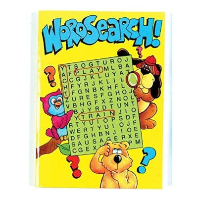 Image of Kids A6 Series 2095 Set Of 4 Wordsearch Brain Games Puzzle Books