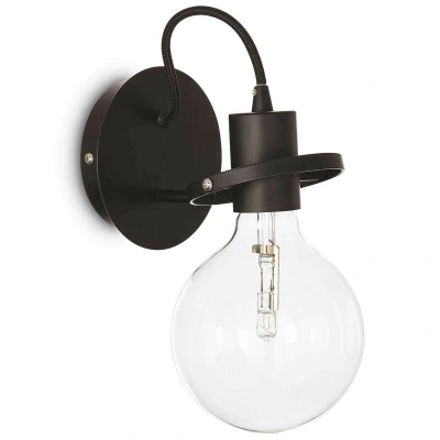Image of Radio 1 Light Wall Black, E27