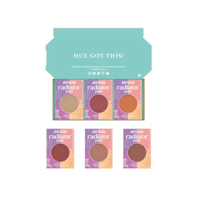 Image of Rust Oleum Radiator Paint in Matt Finish Fiery Shades Tester Box