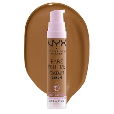 Image of NYX Professional Makeup Bare With Me Concealer Serum, Natural, Medium Coverage, Camel, 9.6ml