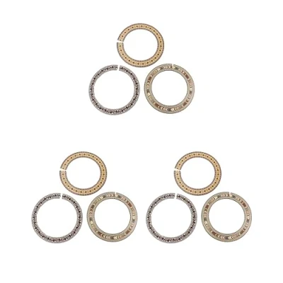 Image of 3 set Pieces Wood Acoustic Classical Guitar Soundhole Rosette Inlay Decor