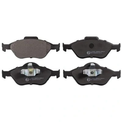 Image of 1095491, 1101462, 1101463, 1101464, 1128463 Brake pad set BLUE PRINT ADM54281 Front Axle with piston clip FORD: FIESTA 5, 6 Van, Fusion Estate