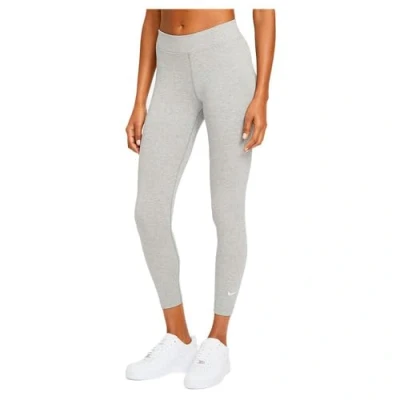 Image of Nike CZ8532 063 W NSW ESSNTL LGGNG 7/8 LBR MR Leggings Womens dk Grey Heather/(White) XS