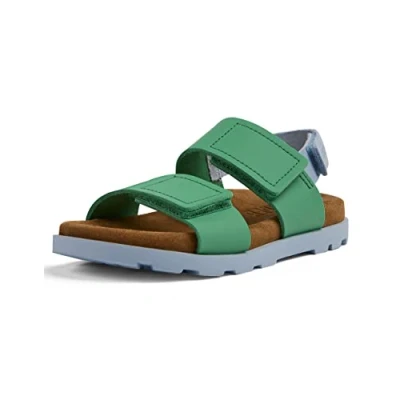 Image of Camper Brutus Sandals Grün hellblau for kids, Size: 10K, Leather