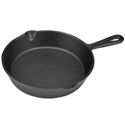 Image of Jeffergarden 6.2&quot; 7.8&quot; Vintage Cast Iron Skillet Frying Pan Burnt Non Stick(16cm)