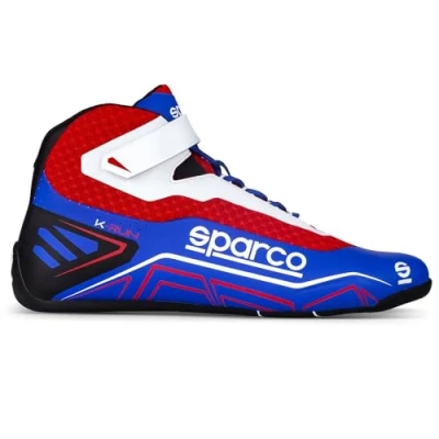 Image of Sparco K Run Shoes Size 37 Blue/Red