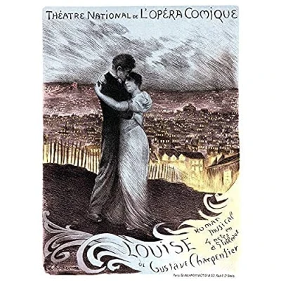 Image of Artery8 Rochegrosse Charpentiers Louise Musical Opera Advert Unframed Wall Art Print Poster Home Decor Premium