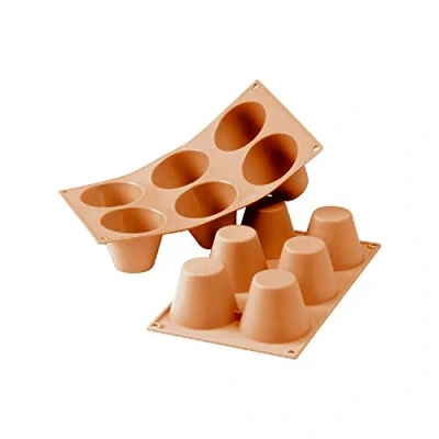 Image of Silikomart SF052 Muffin Silicone Mould ø75 H 60 MM