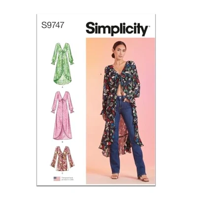 Image of SIMPLICITY SS9747K5 Misses&#039; Dusters K5 (8 10 12 14 16)