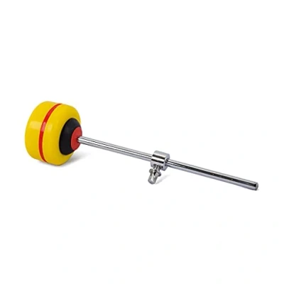 Image of Alnicov Bass Drum Beater Hammer Silicone Head Percussion for Drumset Kit Parts Accessories (Yellow)