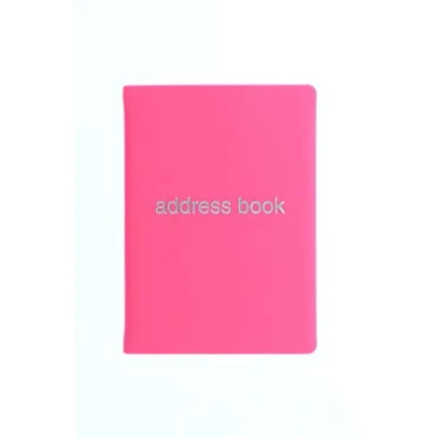 Image of Letts of London Dazzle A6 Address Book Pink