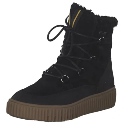 Image of Tamaris Women&#039;s 1 26816 37 Mid Calf Boot, Black, 5 UK