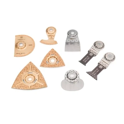 Image of FEIN 35222967140 StarlockMax Heating/Sanitary Professional Set 8piece,Orange