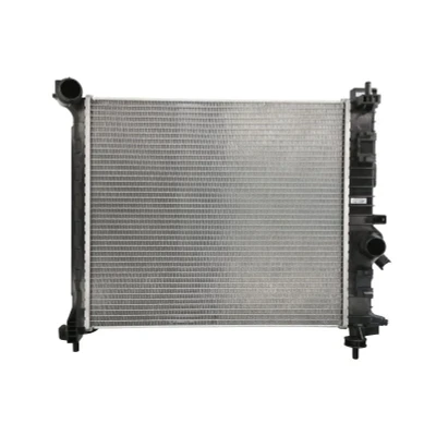 Image of 1300308, 13283247 Engine radiator NRF 58473 Aluminium 470mm 430mm 26mm Brazed cooling fins VAUXHALL: Meriva Mk2, OPEL: B