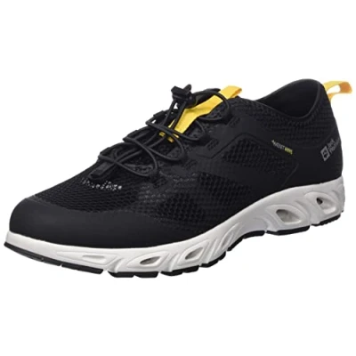 Image of Jack Wolfskin Men&#039;s Breezer Vent Low M Sandal, Black White, 10.5 UK