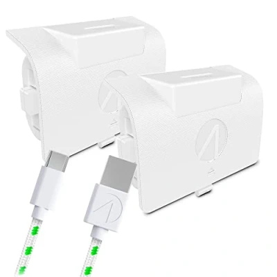 Image of Stealth SX C8 X Twin Play &amp; Charge Battery Pack for Series X/Series S White
