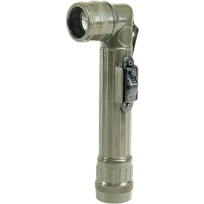 Image of Mil Tec Large LED Anglehead Flashlight, Olive Drab, Hand Held, 15143201