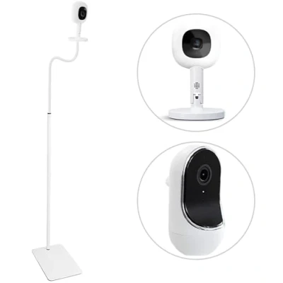 Image of 67&quot; Adjustable Height Baby Monitor Floor Stand Holder for Nanit Pro Smart &amp; Flex Stand,Owlet Cam/Cam 2 /Owlet Duo 2, Monitor,Also Cameras with 1/4 Thread Connection