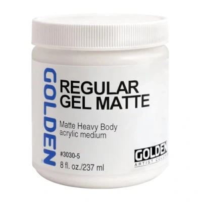 Image of Pro Art Golden Regular Matte Gel Medium 8 oz