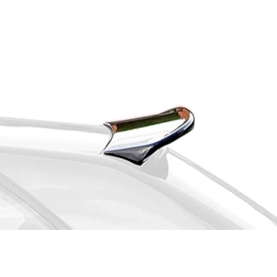 Image of AUTO STYLE Roof spoiler compatible with Audi A3 8P 3 doors 2003 2012, Schwarz