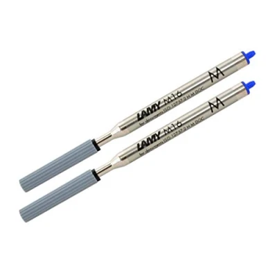 Image of Lamy, M16 refill for Lamy ballpoint pen, blue, 2 x, 1