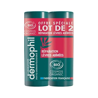 Image of Dermophil Indien Repair Lips Stick Organic 2 x 4g