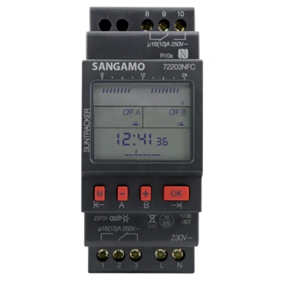 Image of Sangamo Astro NFC 2 Module Channel, 7 day Timer, 56 Operations